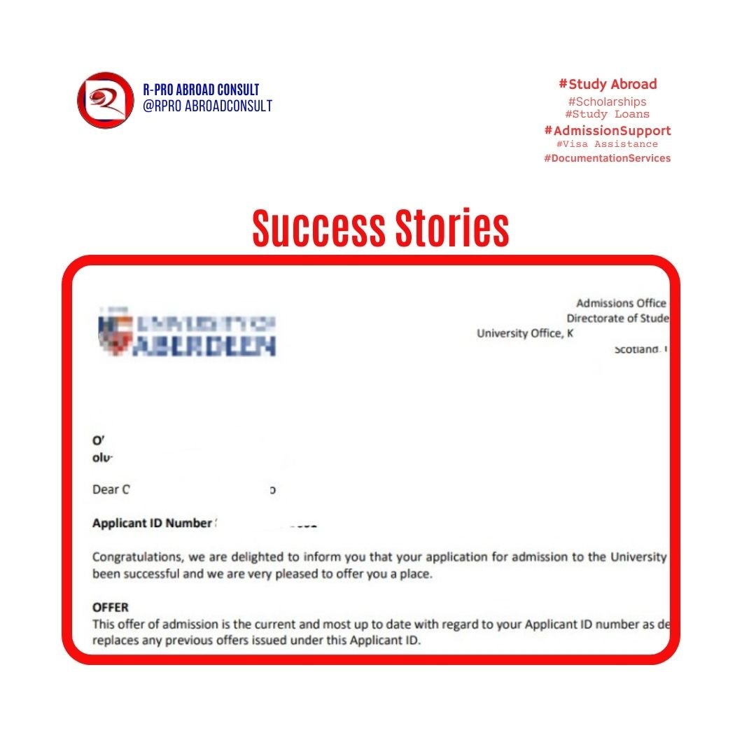 University Admission Success